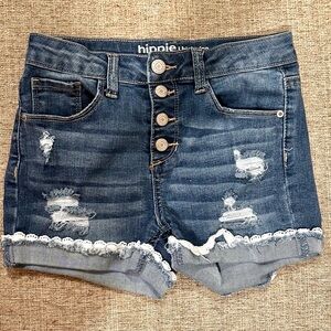 Hippie Girl High Rise Shortie Girls Size 8
